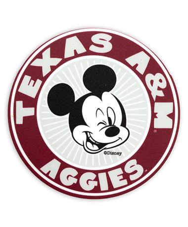 Texas A&M Aggies All Folks Mickey Sticker