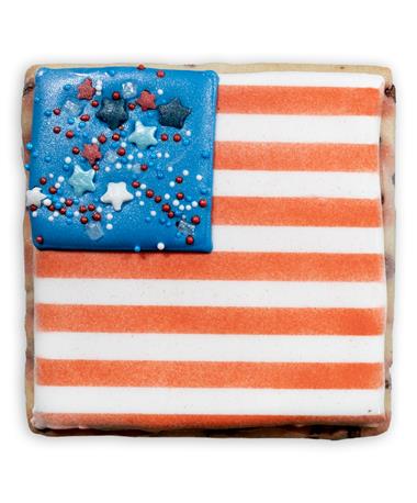 American Flag Cookie