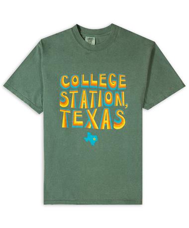 Blue Spruce College Station Texas T-Shirt