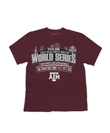 Texas A&M NCAA World Series T-Shirt 2022