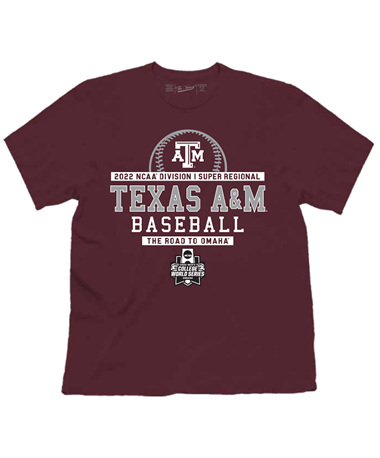 Texas A&M Super Regional Baseball 2022 T-Shirt