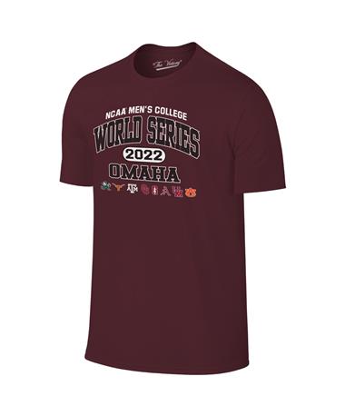 NCAA 2022 College World Series Team Logo T-Shirt