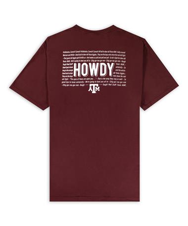 Texas A&M Howdy Wary Hymn T-Shirt