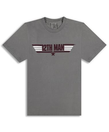 12th Man Wings Grey T-Shirt