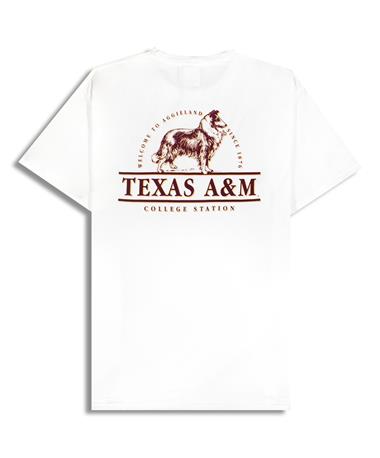 Texas A&M Reveille Welcome to Aggieland T-Shirt