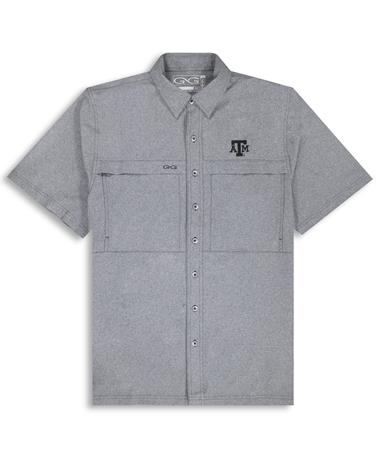 Texas A&M Grey MicroTek Shirt