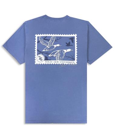 Texas A&M Comfort Colors Duck Stamp T-Shirt