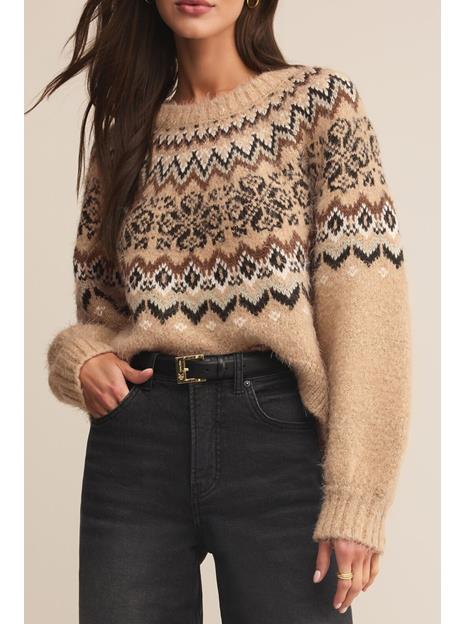 US VINTAGE HAND KNIT くま 雪遊び ニット セーター p68053-Z-10242025032549((