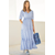 BLUE/WHITE (HIBISCUS PRINT)