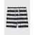 WHITE NAVY STRIPE