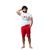 WHITE/RED
