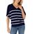NVY WHT STRIPE