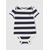 WHITE NAVY STRIPE