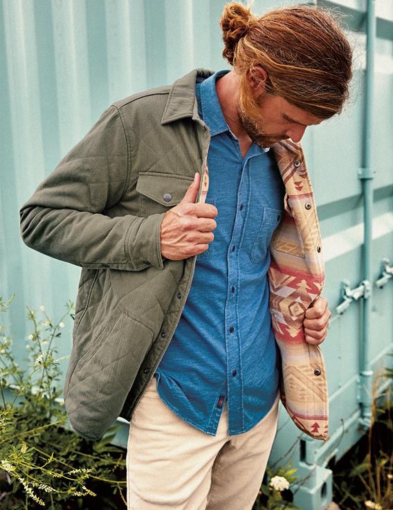 REVERSIBLE BONDI JACKET POINT DUNES 