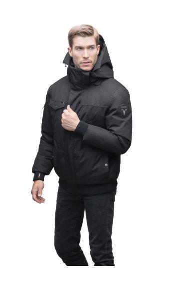 crosshatch bomber jacket