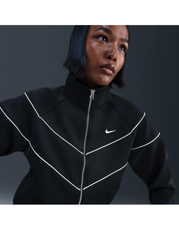 women's nike sportswear heritage polyknit jacket