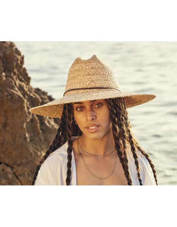 Seaview Punta Straw Hat NATURAL | Gibbons
