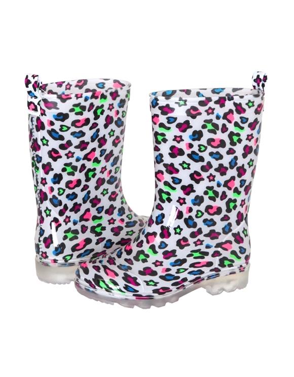 capelli rain boots leopard