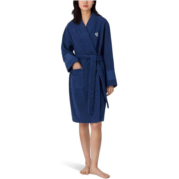 TERRY ROBE NAVY | Gibbons