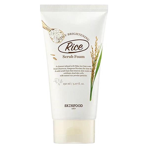 SF RICE BRIGHTENING DAILY SCRUB FOAM 150 NO COLOUR | Gibbons