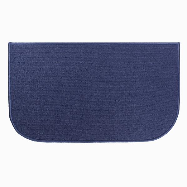 SOLID WEDGE RUG 18X30IN BLUE | Gibbons