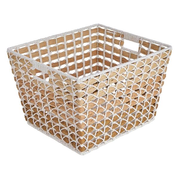 OMBRE PAPER ROPE TOTE - 15X13X10 BROWN | Gibbons
