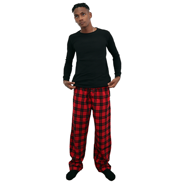 Fruit of the Loom Women's Waffle V-Neck Top and Flannel Pant Sleep Set : Buy Online at Best Price in KSA - Souq is now