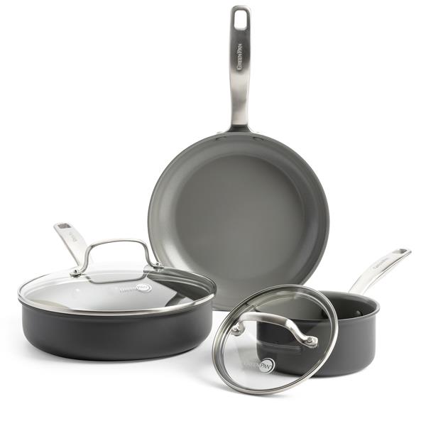 CHATHAM GP 5PC COOKWARE SET GREY | Gibbons