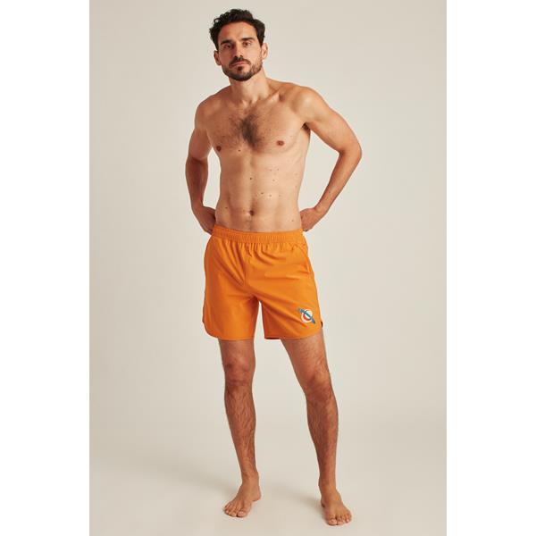 CURVED HEM EWAIST SWIM TRUNK 7 YELLOW Gibbons