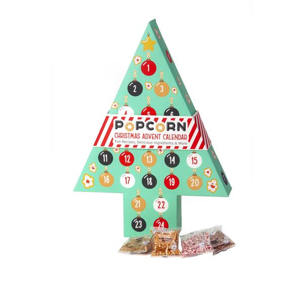 WABASH VALLEY FARMS Popcorn Advent Calendar GREEN Gibbons