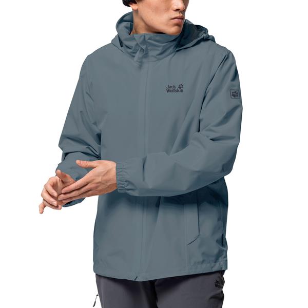 STORMY POINT WATERPROOF JACKET STORM GREY | Gibbons