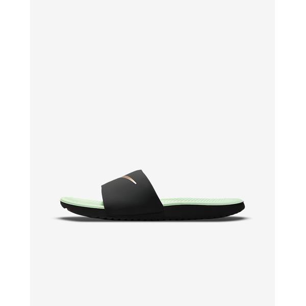 black nike kawa slides