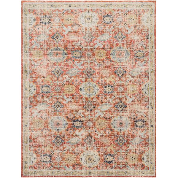 MAGNOLIA HOME GRAHAM POLYPRO RUG PERSIMMON | Gibbons