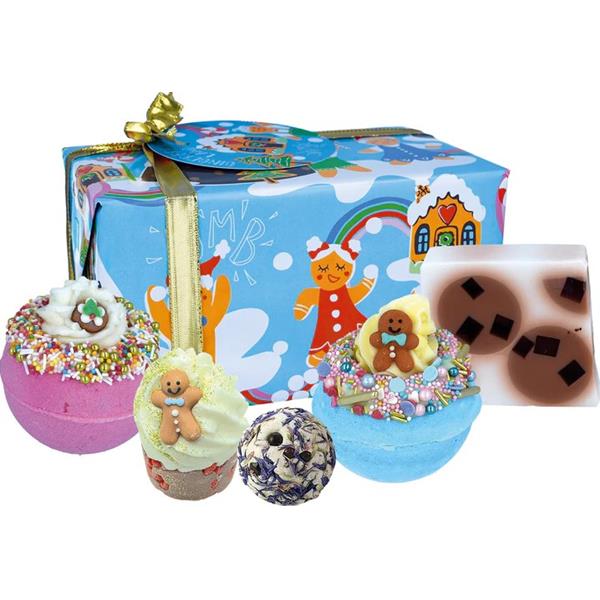 BOMB GIFT SET GINGERBREAD LAND NO COLOUR | Gibbons
