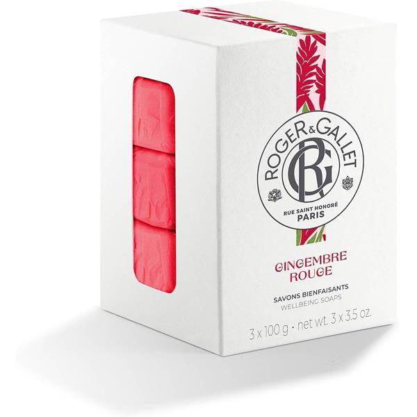 RG GINGEMBRE ROUGE SOAP 3X100G NO COLOUR | Gibbons