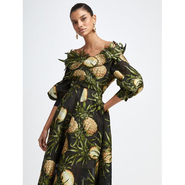 oscar de la renta pineapple fil coupe