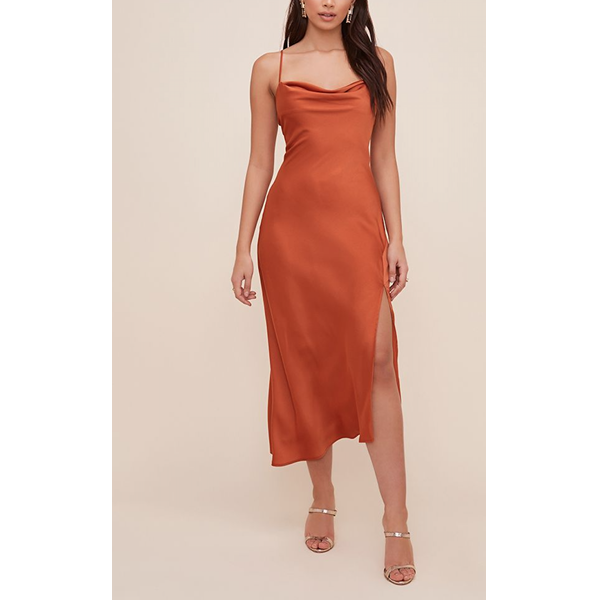 RUST GAIA SLIP DRESS RUST South Moon Under