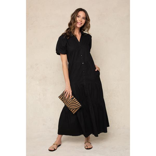 Tiered Midi Dress