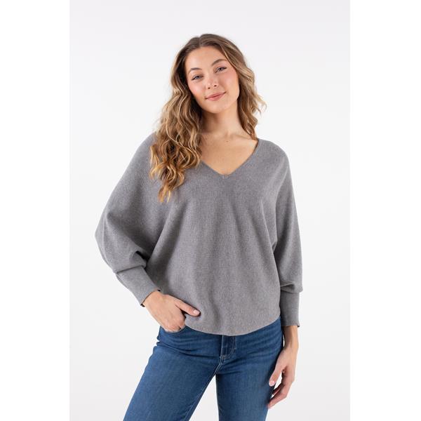 Dolman V-Neck Sweater