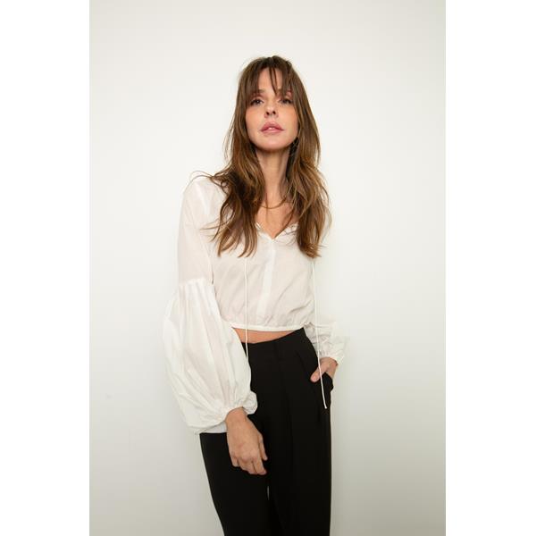 Balloon Sleeve Blouse