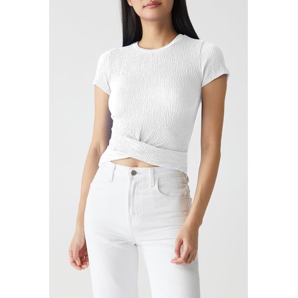 Stella Twist Front Crop Top