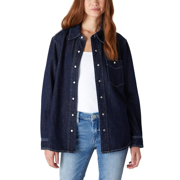 Dark Rinse Denim Shirt