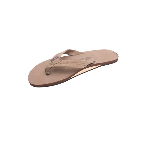 Mens Premium Leather Single Layer Arch