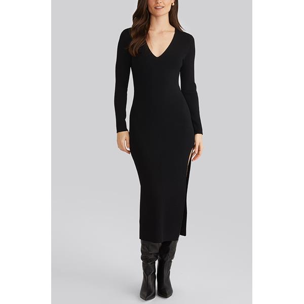 Allison Maxi Lace Up Back Dress
