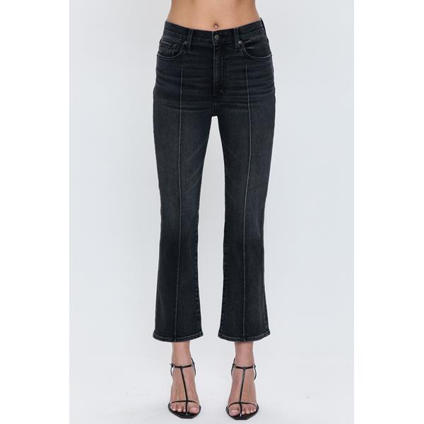 Lennon Pintuck High Rise Crop Boot
