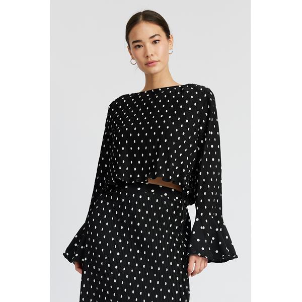 Darlene Polka Dot Top