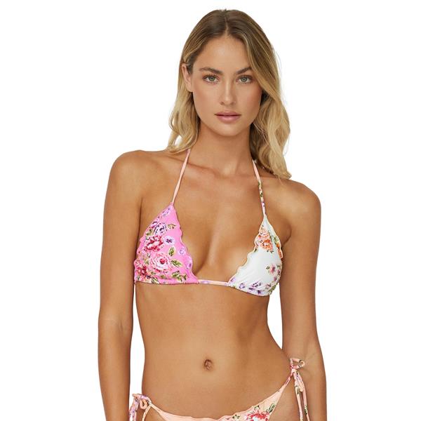 Bahia Embroidered Lettuce Edge Tri