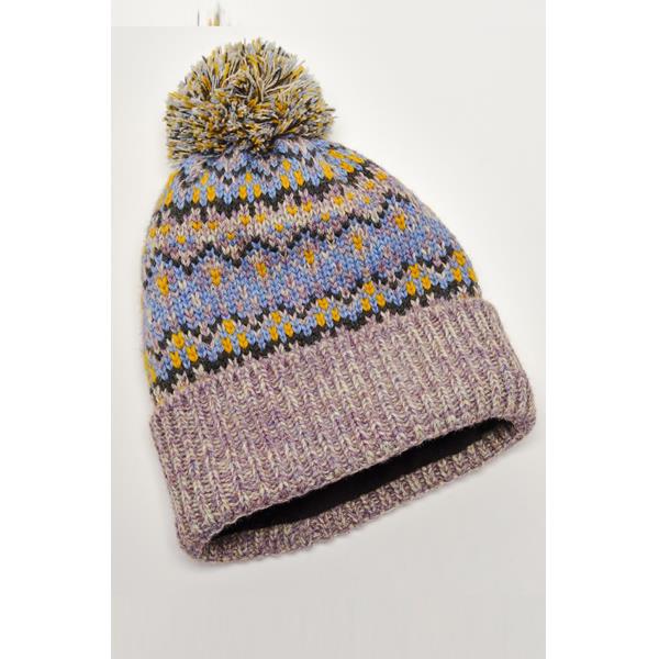 Fist Frost Fairisle Pom