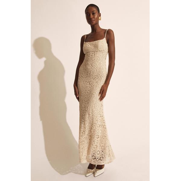 Adoni Crochet Midi Dress