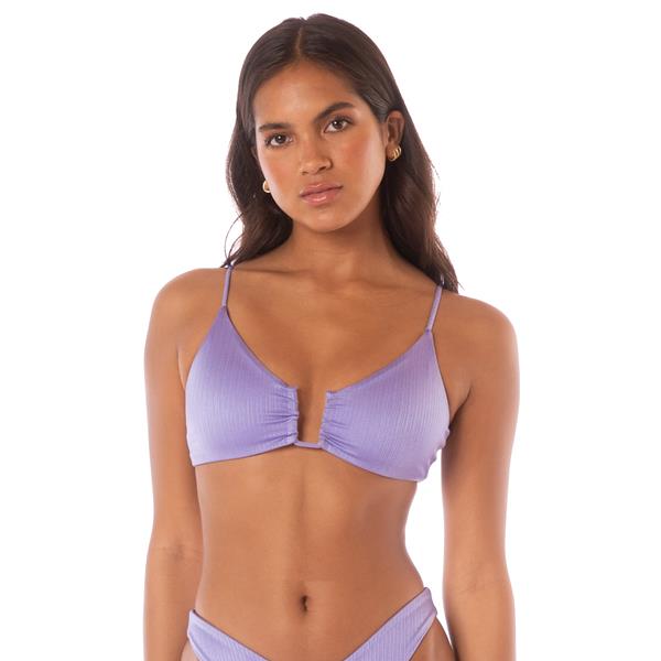 Lavander Wisteria Bia Bikini Top